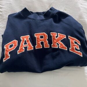 Parke Navy Sweatshirt